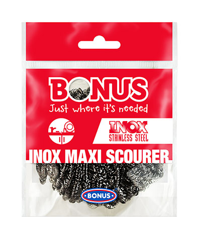 B149 Bonus INOX MAXI spirál fém dörzsi